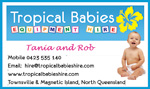 tropical babies hire cards